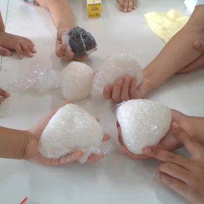 おにぎり完成