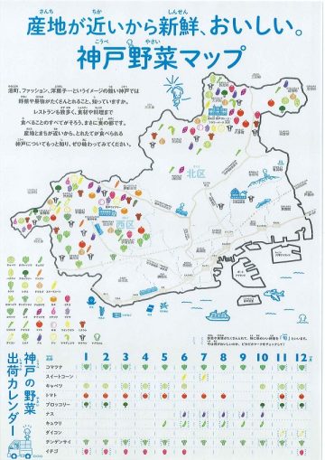 神戸野菜マップ1
