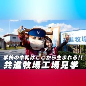 モーヴィが共進牧場を訪問