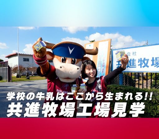 モーヴィが共進牧場を訪問